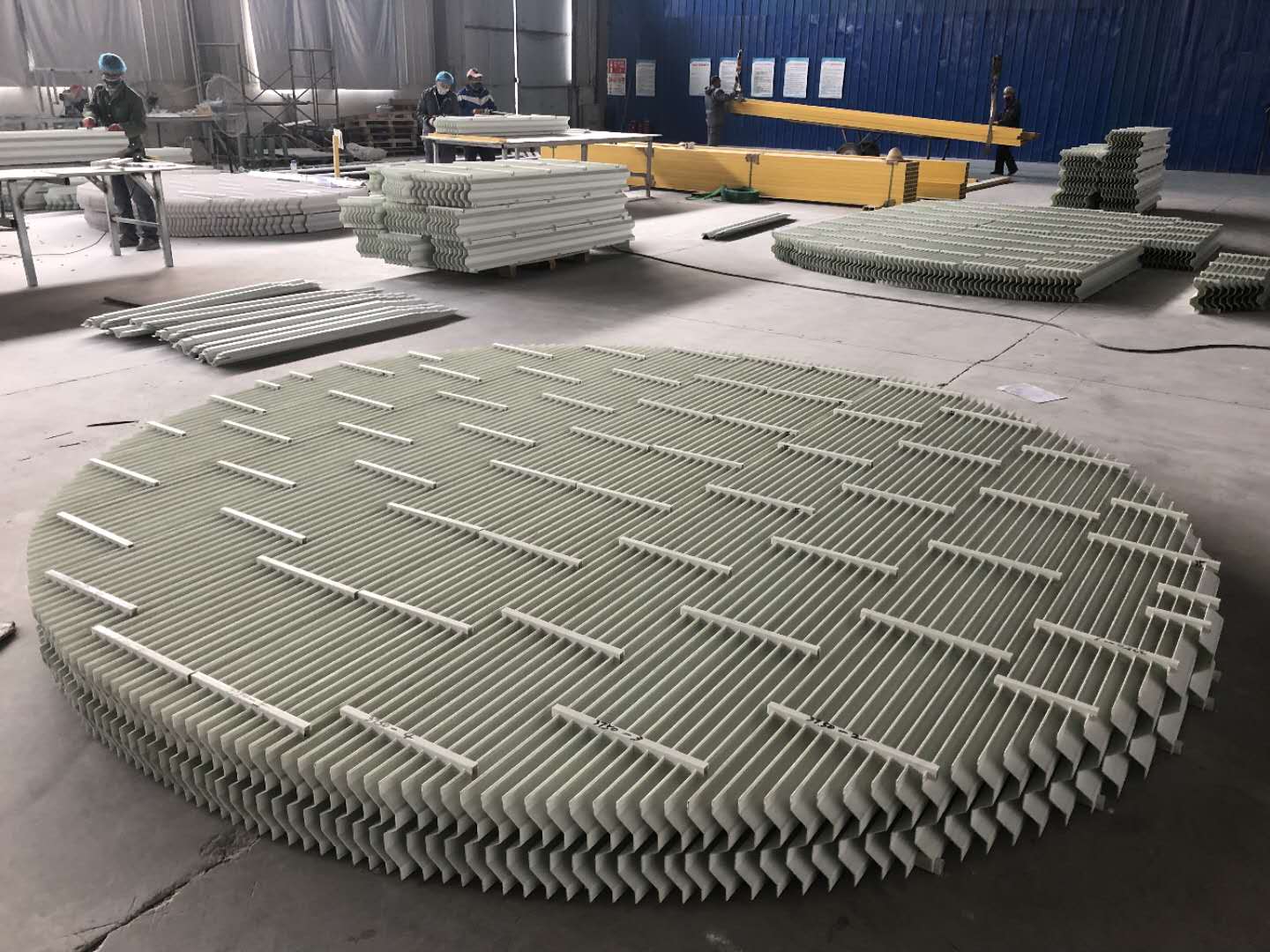 玻璃鋼除霧器施工案例